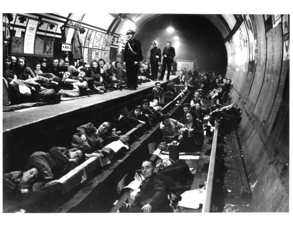 At which London metro station did 173 people die on March 3, 1943, when someone in a crowd fell on the stairs while heading for the air raid shelter, triggering a stampede? (Photo does not necessarily depict the correct answer.)