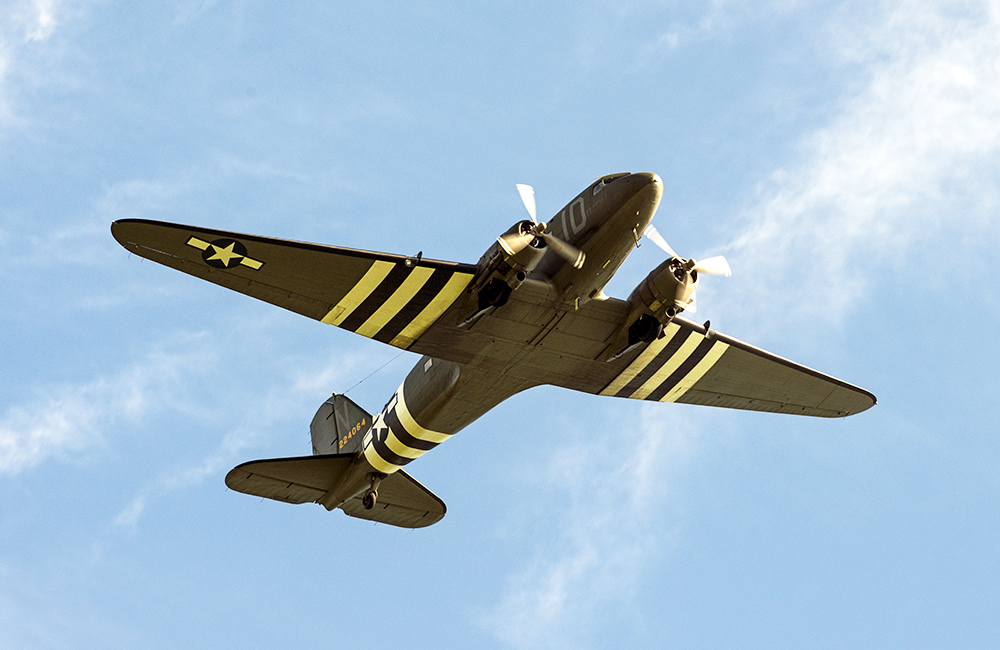 C-47 flyover