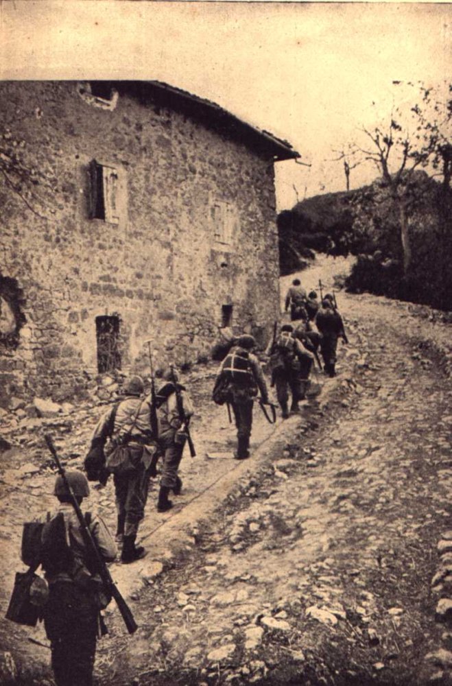 Which was the northernmost of the numerous Axis defensive lines built across Italy to stop the Allied advance? (Photo does not necessarily depict the correct answer.)