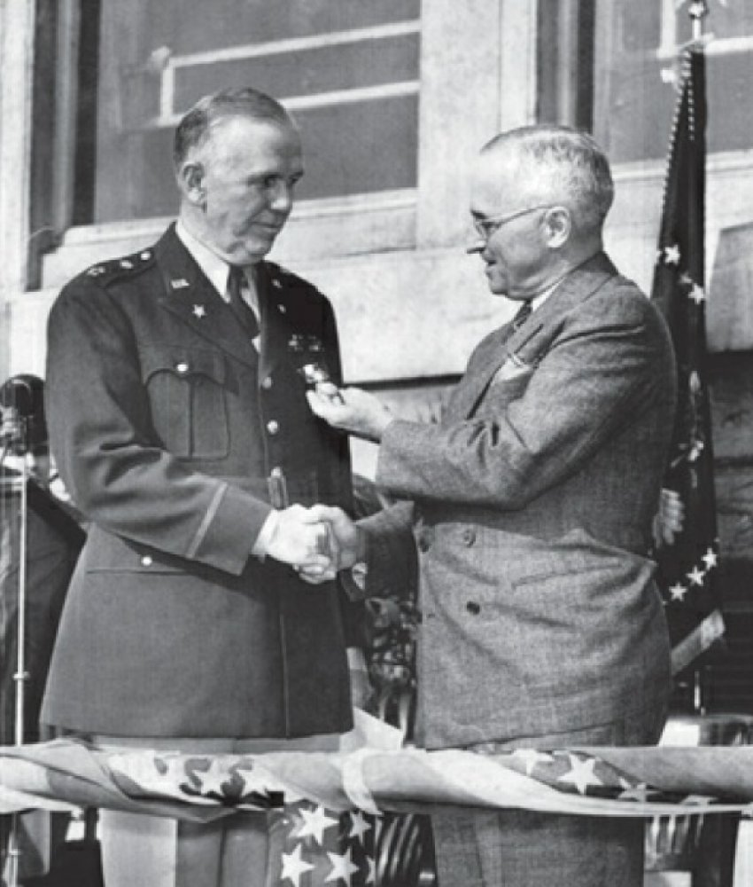 George C. Marshall was the first officer to be promoted to the rank of General of the Army during World War II. How many other generals held the same rank in U.S. history (including those who held a different, earlier rank of the same title)?