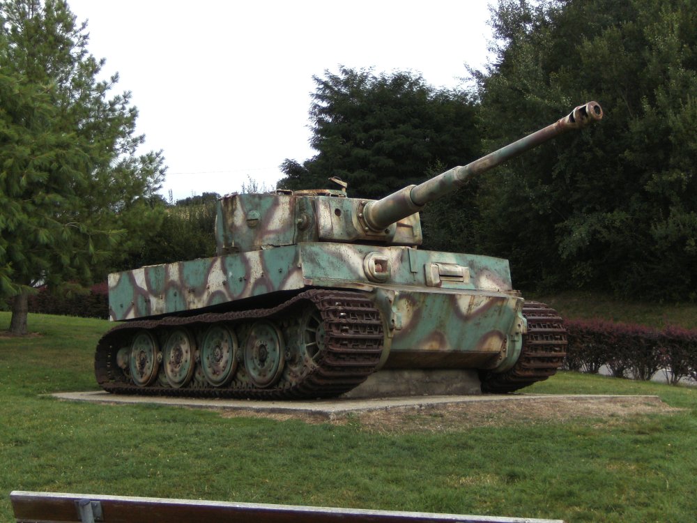 Where was the famous German Tiger I heavy tank first deployed in combat?