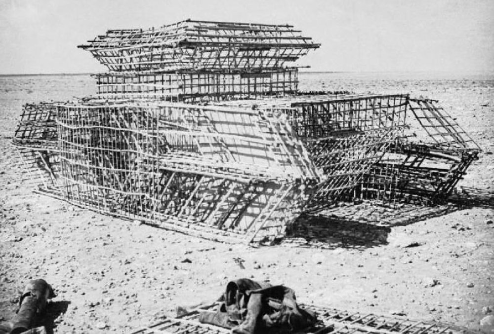 What was a “Sunshield,” used by British and Commonwealth forces in the Second Battle of El Alamein? (Photo does not depict correct answer.)