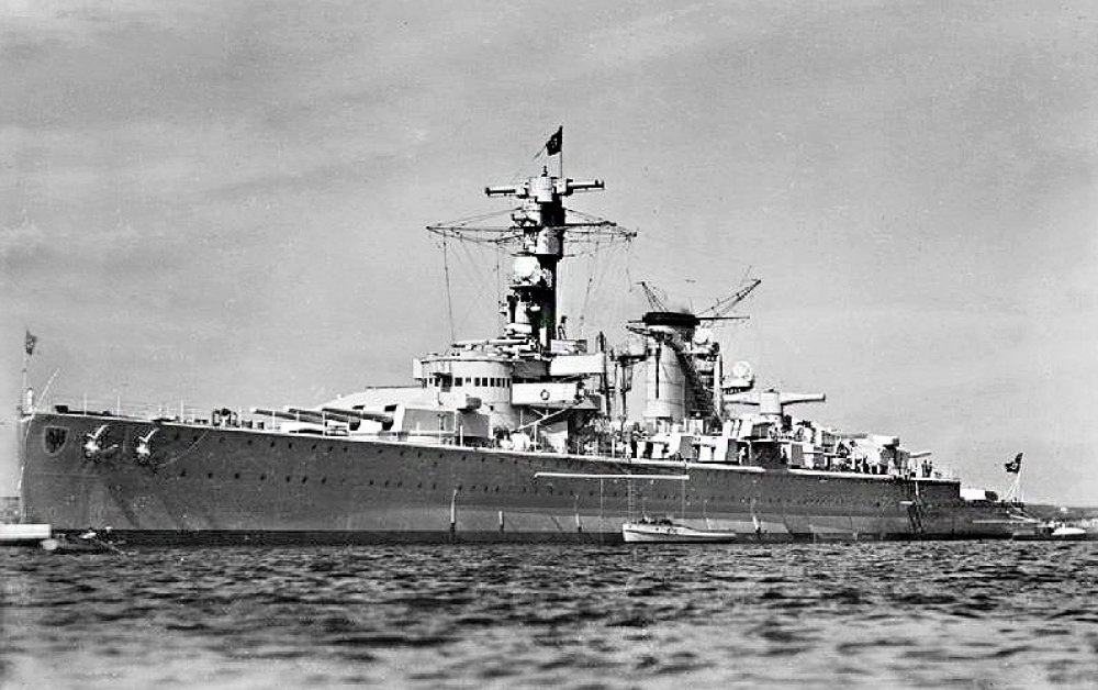 In 1940, the German heavy cruiser Deutschland (“Germany”) was renamed to avoid the propaganda disaster its possible loss might have caused. What was its new name?