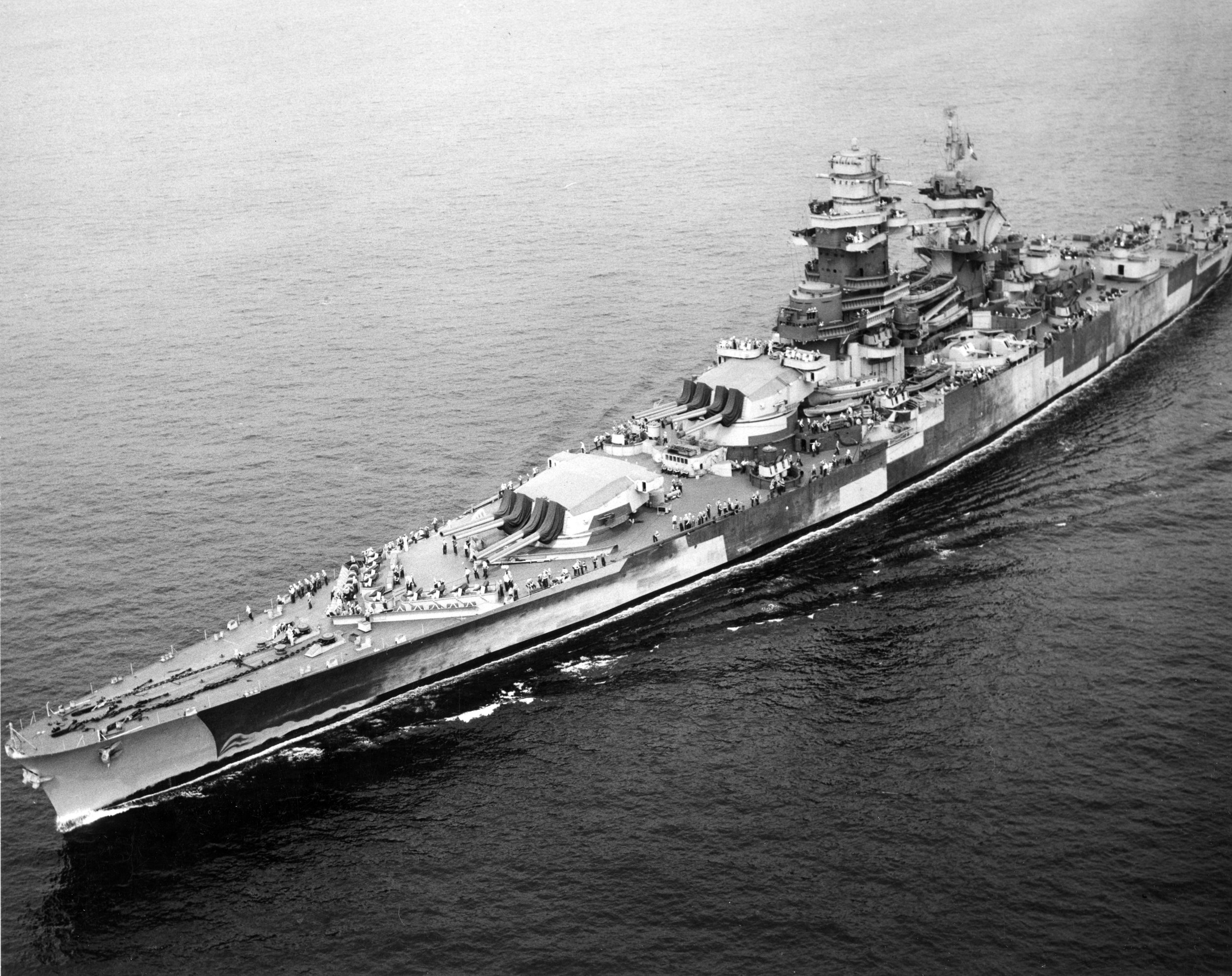 Which of these four historical individuals did NOT have a World War II-era battleship named after them?